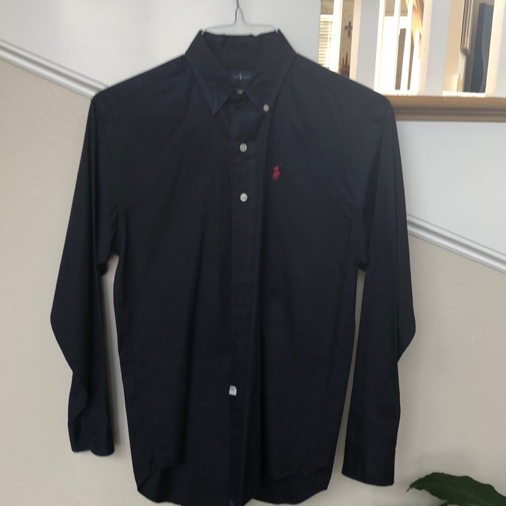 Polo dress shirt navy